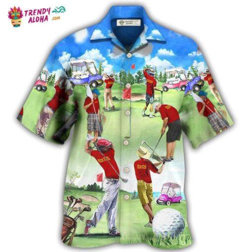 Golf People Are Playing Golf Hawaiian Shirt short Trendy Aloha