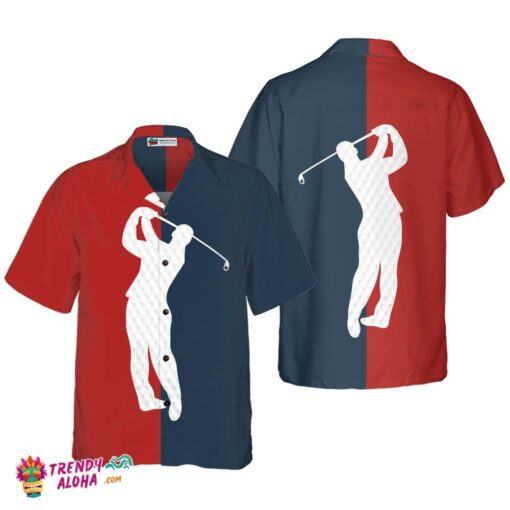 Golf Two Colors Hawaiian Shirt