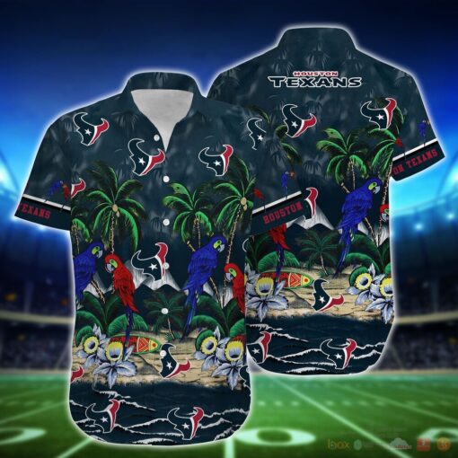 Houston Texans Parrot Island NFL Hawaiian Shirt for fans