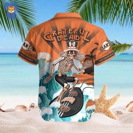 MLB San Francisco Giants Grateful Dead Hawaiian Shirt