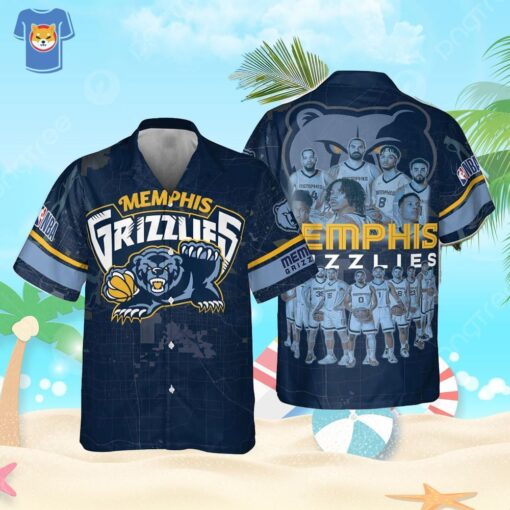 Memphis Grizzlies National Basketball Association Hawaiian Shirt