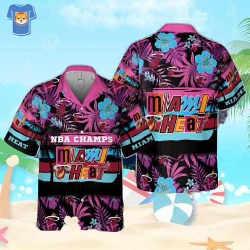 Miami Heat National Basketball Association Hawaiian Shirt For Fans