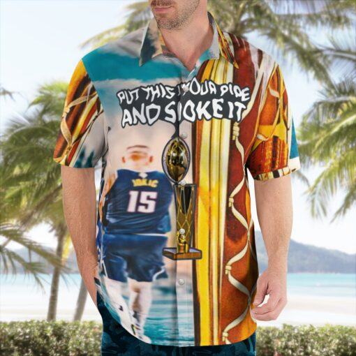 Michael Malone Denver Nuggets Put This In Your Pipe And Smoke It Hawaiian Shirt