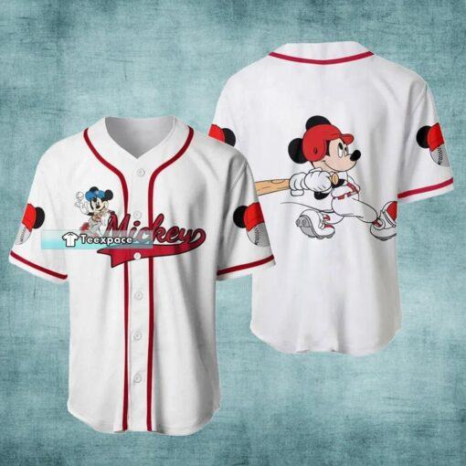 Mickey Mouse Baseball Jersey For Adults