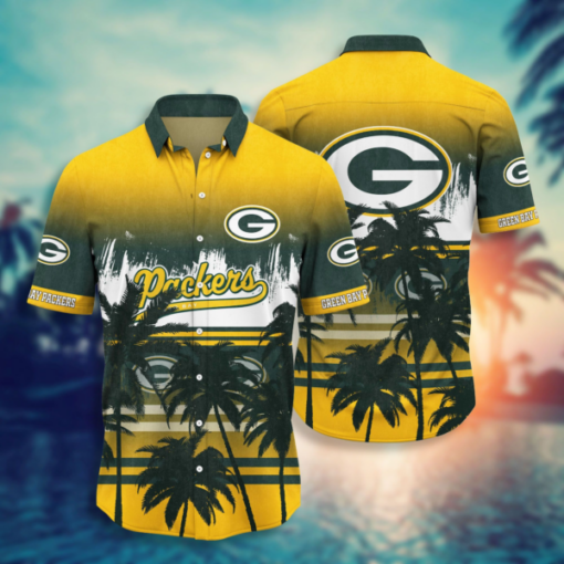 NFL Green Bay Packers Coconut Hawaiian shirt for fans