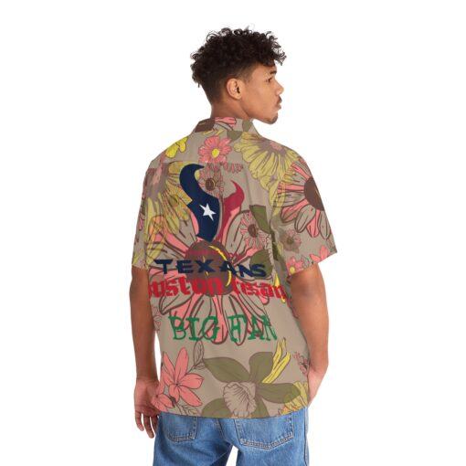 NFL houston-texans new 3D hawaiian shirt for fans