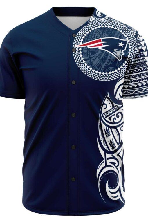 New England Patriots Baseball Jersey