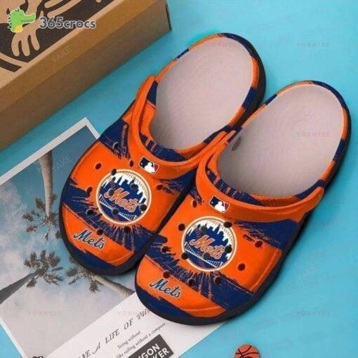 New York Mets Band Comfortable Classic Water For Mens And Womens Crocs Clog Shoes