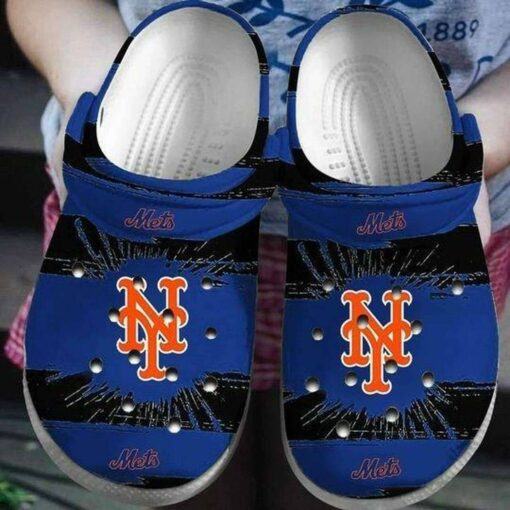 New York Mets MLB team Crocs Crocband Clogs