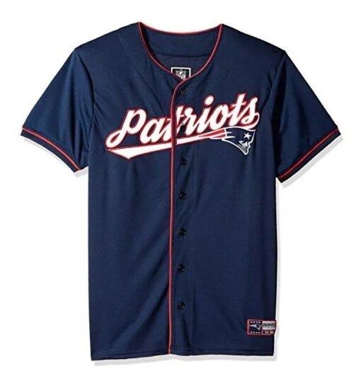 Nfl New England Patriots vintage jersey baseball custom shirt for fan