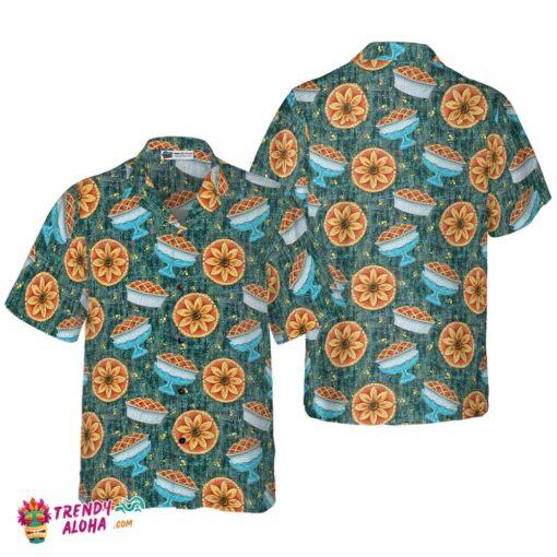 Thanksgiving Autumn Pie Hawaiian Shirt