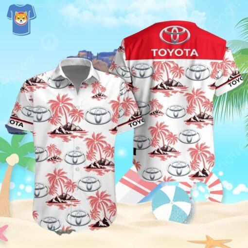 Toyota Truck Aloha Coconut Pattern Hawaiian Shirt Summer Gift For Men And Women