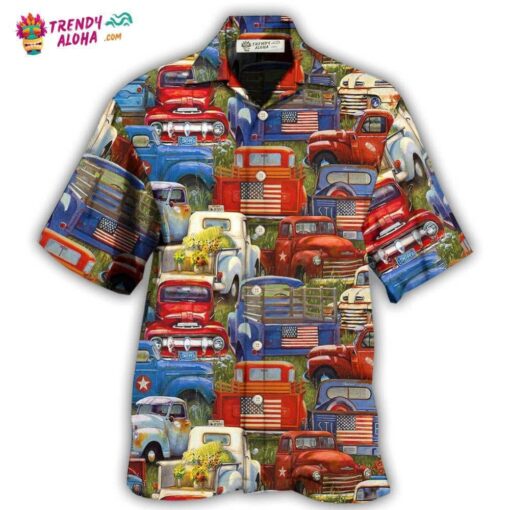Truck Amazing Packed Trucks Hawaiian Shirt – Trendy Aloha