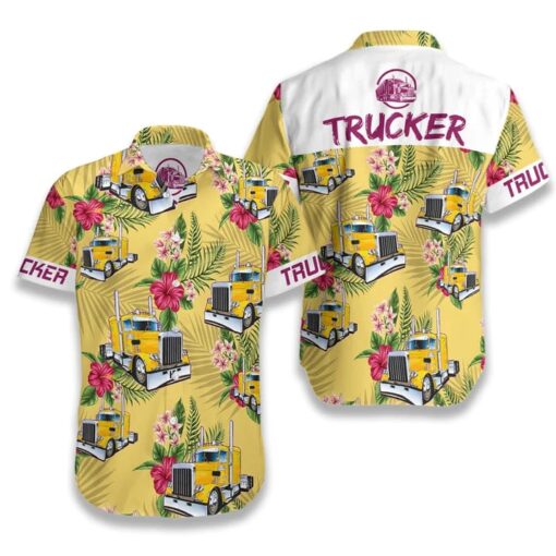 Trucker Trendy Hawaiian Shirt For Men And Women