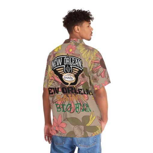 nfl NEW ORLENS SAINTS new 3D hawaiian shirt for fans