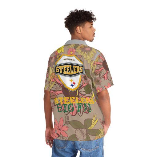 nfl STEELER new 3D hawaiian shirt for fans