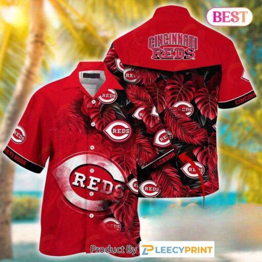 Cincinnati Reds MLB Summer Hawaii Shirt Football, Cincinnati Reds Hawaiian Shirt