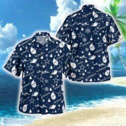 Dallas Cowboys NFL Christmas pattern Hawaiian Shirt Beach Gift Fans For Men And Women