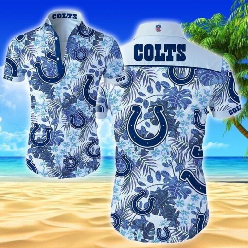 Hawaiian Shirt Indianapolis Colts For Fans 03