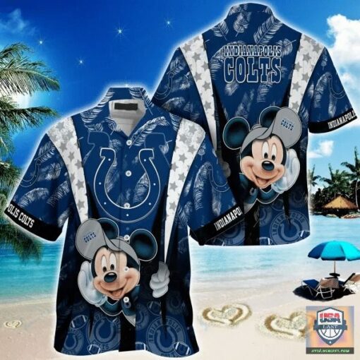 Indianapolis Colts nfl mickey mouse Hawaiian Shirt custom for fan