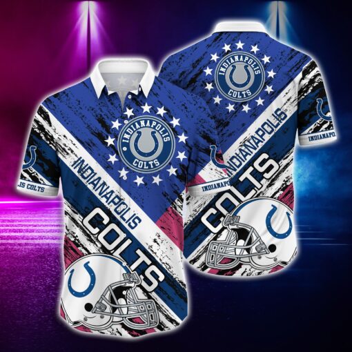 NFL Hawaiian Shirt Indianapolis Colts and Tshirt rugby helmet