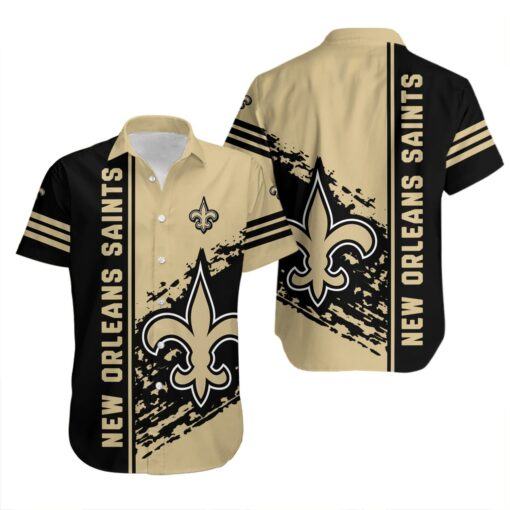 New Orleans Saints Hawaiian Shirt Quarter Style – NFL