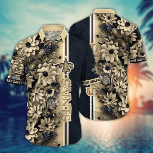 New Orleans Saints NFL Hawaiian Shirt Custom Vacation Spots Aloha Shirt