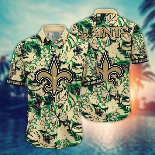 New Orleans Saints NFL Hawaiian Shirt Pool Days Aloha Shirt