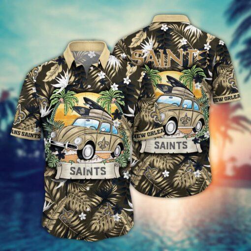 New Orleans Saints NFL Hawaiian Shirt Sunscreentime Aloha Shirt