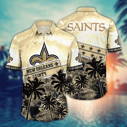 New Orleans Saints NFL Hawaiian Shirt Surfingtime Aloha Shirt