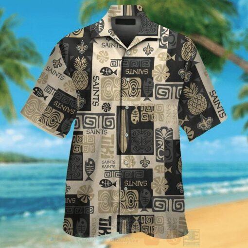 New Orleans Saints NFL Team Hawaiian Shirt V4 Aloha Shirt