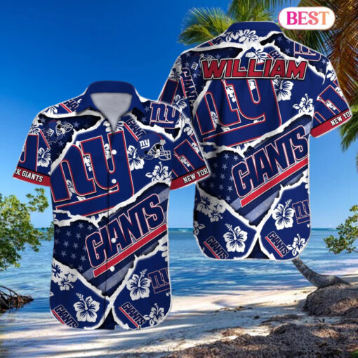 New York Giants Hawaiian Aloha Shirt Limited Edition Gift DS2