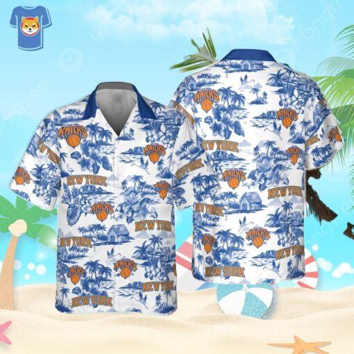 New York Knicks National Basketball Association Hawaiian Shirt Best Gift For Fans