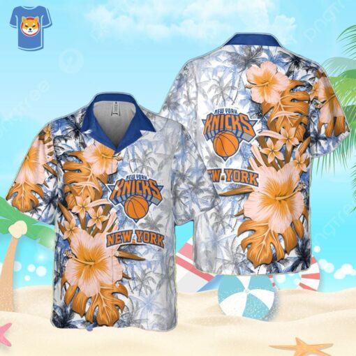 New York Knicks National Basketball Association Hawaiian Shirt Gift For Fans