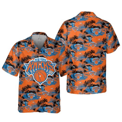 New York Knicks Stylish Hawaiian Shirt for Fans