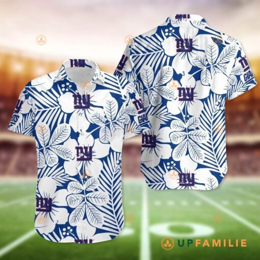 Ny Giants Hawaiian Shirt New York Giants Flower Best Hawaiian Shirts