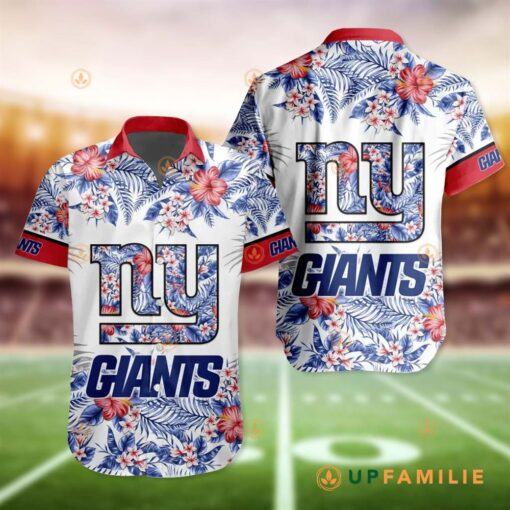 Ny Giants Hawaiian Shirt Nfl New York Giants Tropical Hawaiian Shirts for fan