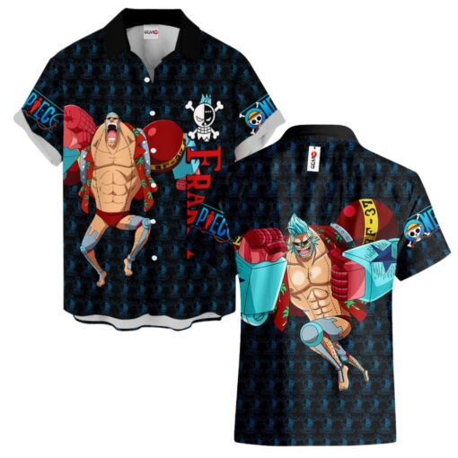 One Piece Hawaiian shirt, Franky Hawaiian Shirt