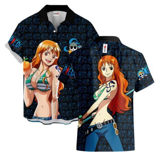 One Piece Hawaiian shirt, Nami Hawaiian Shirt