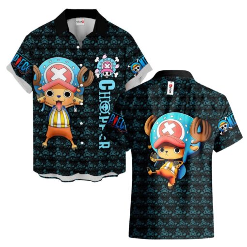 One Piece Hawaiian shirts Tony Chopper hot Hawaiian Shirt