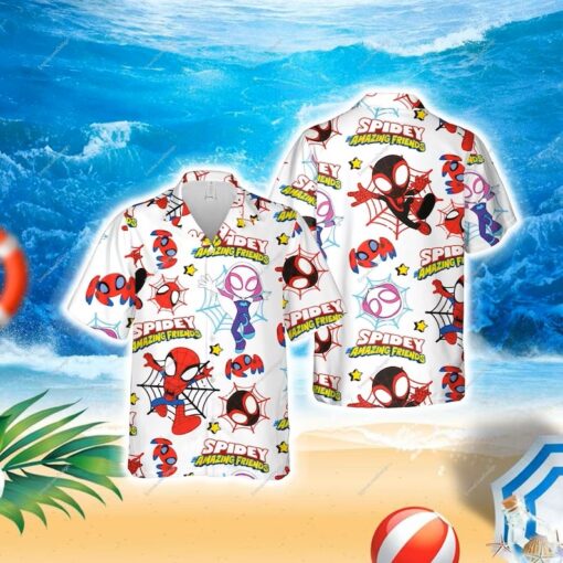 Spidey and His Amazing Friends Hawaiian Shirt