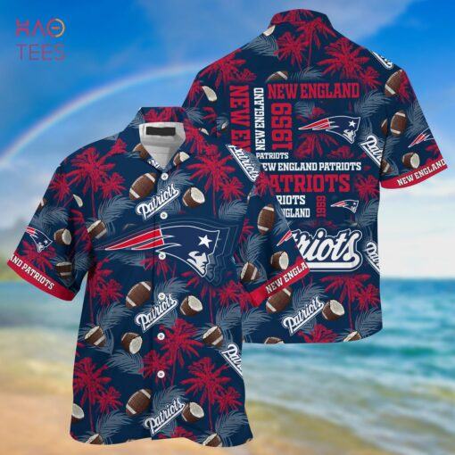New England Patriots NFL Hawaiian Shirt, New Gift For Summer