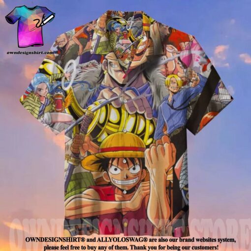 [The hot trend] One Piece Universe Luffy All Over Print hot Hawaiian Shirt