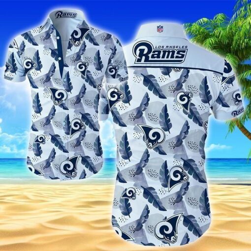 Best Los Angeles Rams Hawaiian Shirt For Big Fans