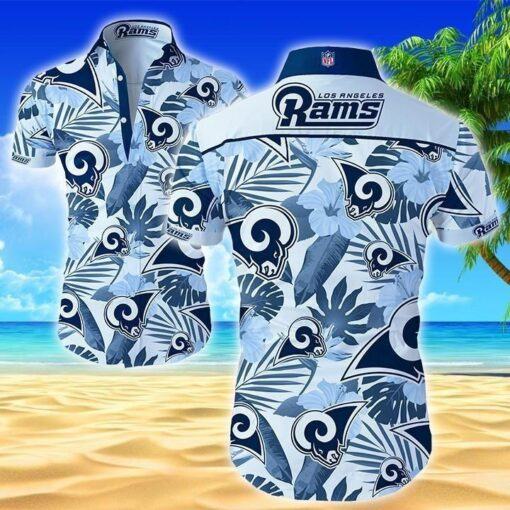 Los Angeles Rams Limited Edition Hawaiian Shirt Trendy Aloha Design 07