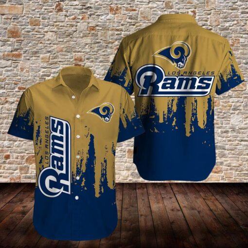 Best Los Angeles Rams Hawaiian Shirt For Hot Fans