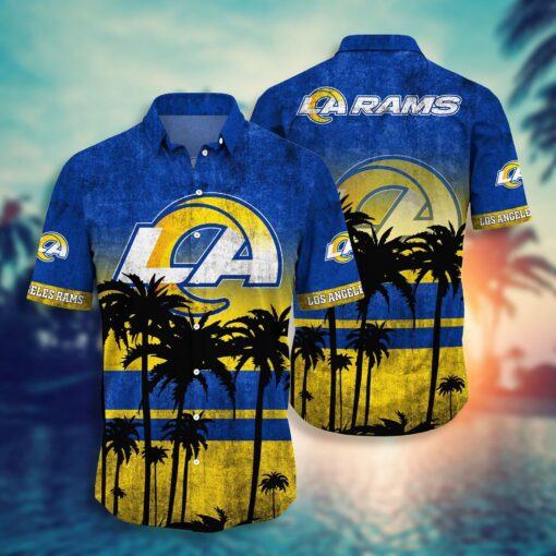 Los Angeles Rams Shirt Short Style Hot Trending