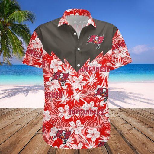 Tampa Bay Buccaneers Hawaii Shirt Tropical Seamless- NFL