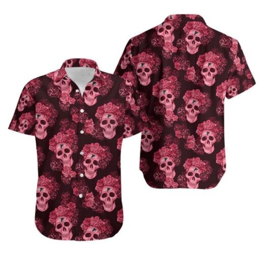 Tampa Bay Buccaneers Mystery Skull And Flower Hawaii Shirt And Shorts