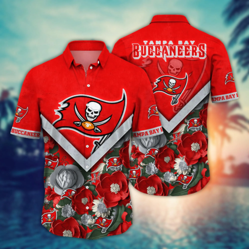 Tampa Bay Buccaneers NFL Hawaiian Shirt Custom Vacation Time Aloha Shirt